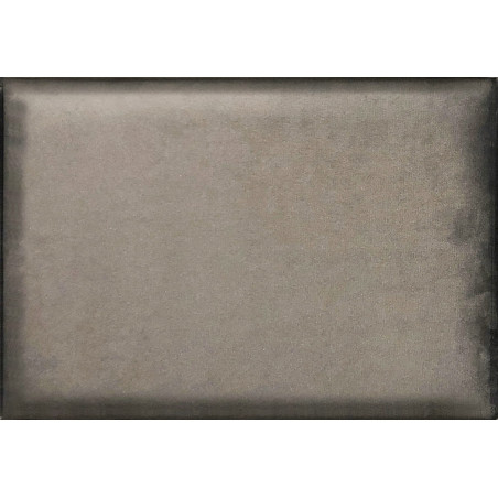 Panel ścienny tapicerowany Megan 37x50 cm szary